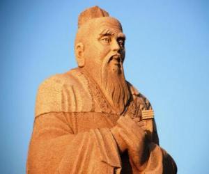 пазл Конфуций, китайский философ, основатель конфуцианства